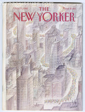 Load image into Gallery viewer, New Yorker magazine October 25 1982 Jean-Jacques Sempe NYC Marathon Veronica Geng VFNM