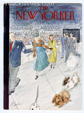 Load image into Gallery viewer, New Yorker magazine February 12 1955 poodle pekingese dog show S.J Perelman No Starch in the Dhoti Sil Vous Plait VFNM