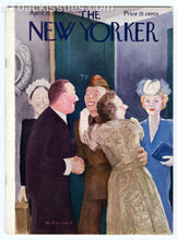 Load image into Gallery viewer, New Yorker magazine April 15 1944 Dororthy McCleary Saul Steinberg A J Liebling