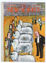 Load image into Gallery viewer, New Yorker magazine February 14 1948 Old English Sheepdog dog show judge James Thurber