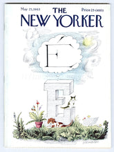 Load image into Gallery viewer, New Yorker magazine May 25 1963 Saul Steinberg Virginia Sorensen VERY FINE