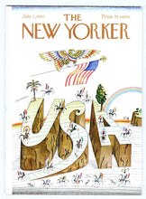 Load image into Gallery viewer, New Yorker magazine July 1 1967 Saul Steinberg USA Nathaniel Benchley Ogden Nash