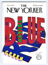 Load image into Gallery viewer, New Yorker magazine October 21 1972 Saul Steinberg Ingmar Bergman Cries and Whispers