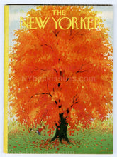 Load image into Gallery viewer, New Yorker magazine October 18 1952 fall leaves S.J. Perelman Robert M Coates VF