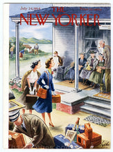 Load image into Gallery viewer, New Yorker magazine July 24 1954 Laura Fermi Enrico Fermi The Manhattan Project Peter De Vries Addams FINE