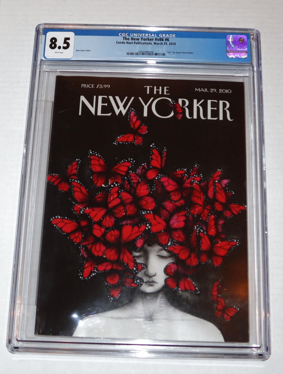 New Yorker magazine March 29 2010 Alexander McQueen no UPC
