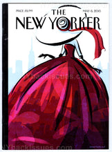 Load image into Gallery viewer, New Yorker magazine May 6 2013 NYC red dress woman complete NM no label or UPC
