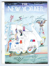 Load image into Gallery viewer, New Yorker magazine September 17 1960 Saul Steinberg Muriel Spark Lois Long
