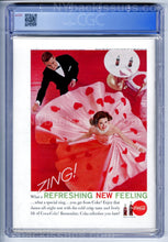 Load image into Gallery viewer, New Yorker magazine February 4 1961 Central Park ice skating CGC 8.0 VF