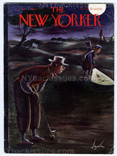 Load image into Gallery viewer, New Yorker magazine October 1 1938 night golf Vincent Sheehan Brendan Gill