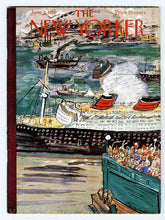 Load image into Gallery viewer, New Yorker magazine June 9 1951 Wednesday Addams Family Ludwig Bemelmans VF