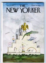 Load image into Gallery viewer, New Yorker magazine November 11 1967 Saul Steinberg Donald Barthelme