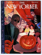 Load image into Gallery viewer, New Yorker magazine October 31 1994 Stephen King The Man in Black Suit first edition NO LABEL no UPC VF