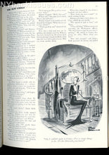 Load image into Gallery viewer, New Yorker magazine April 14 1945 Charles Addams Family Morticia James Thurber