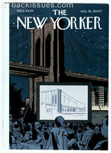Load image into Gallery viewer, New Yorker magazine August 24 2009 Elon Musk Tesla car feature NM no label and no UPC code