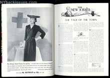 Load image into Gallery viewer, New Yorker magazine March 20 1943 E B White Robert Gorham Davis Daniel Lang