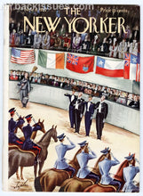 Load image into Gallery viewer, New Yorker magazine November 6 1937 John Cheever Victoria Lincoln Charles Addams