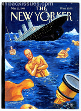 Load image into Gallery viewer, New Yorker magazine March 23 1998 AA Alcoholics Anonymous Oxford Group Hazelden NEAR MINT