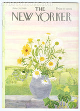 Load image into Gallery viewer, New Yorker magazine June 28 1969 Cesar Chavez Peter Matthiessen Laurie Lee James Dickey VERY FINE