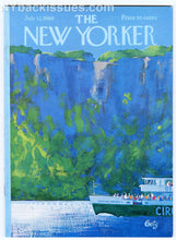 Load image into Gallery viewer, New Yorker magazine July 12 1969 Apollo 11 Gilbert Rogin Circle Line VERY FINE