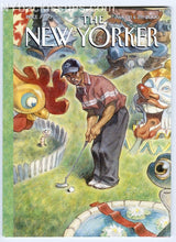 Load image into Gallery viewer, New Yorker magazine August 21 2000 Tiger Woods NM no label or UPS with Apple G4 poster