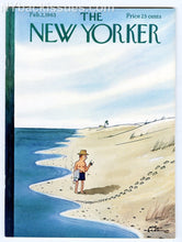Load image into Gallery viewer, New Yorker magazine February 2 1963 Charles Addams evolution Natacha Stewart NM