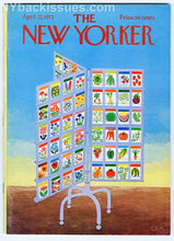 Load image into Gallery viewer, New Yorker magazine April 22 1972 Donald Barthelme Penelope Gilliatt Ved Mehta