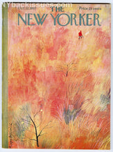 Load image into Gallery viewer, New Yorker magazine October 12 1957 autumn fall leaves Howard Nemerov Ogden Nash VFNM