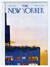 Load image into Gallery viewer, New Yorker magazine September 5 1970 MFK Fisher Howard Moss Jane Kramer VF