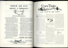 Load image into Gallery viewer, New Yorker magazine May 4 1935 Stephen Vincent Benet Frances Crane FINE