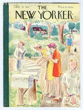 Load image into Gallery viewer, New Yorker magazine July 12 1941 rural home mailboxes women VERY FINE NEAR MINT