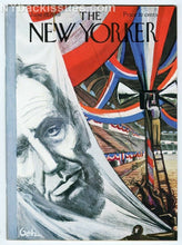 Load image into Gallery viewer, New Yorker magazine June 19 1948 Abraham Lincoln convention art VERY FINE