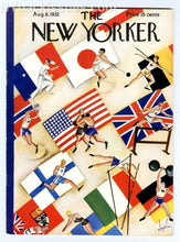Load image into Gallery viewer, New Yorker magazine August 6 1932 L.A. Olympics Robert Benchley VERY FINE