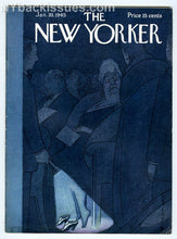 Load image into Gallery viewer, New Yorker magazine January 20 1945 Edward Newhouse James Tate John Burgundy