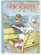 Load image into Gallery viewer, New Yorker magazine September 6 1941 woman knitting sweater & army men VERY FINE