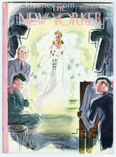 Load image into Gallery viewer, New Yorker magazine September 27 1947 wedding bride photo shoot NEAR MINT