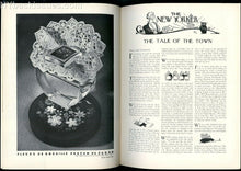 Load image into Gallery viewer, New Yorker magazine June 26 1937 Paul Gallico Marion Sturges-Jones FINE