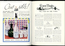 Load image into Gallery viewer, New Yorker magazine July 1 1933 Stephen Vincent Benet Frank Sullivan VERY FINE