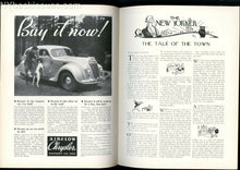 Load image into Gallery viewer, New Yorker magazine August 1 1936 James Thurber Ogden Nash Emily Hahn