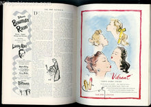 Load image into Gallery viewer, New Yorker magazine October 18 1947 autumn fall leaves foliage tree roadside