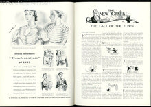 Load image into Gallery viewer, New Yorker magazine August 13 1932 Robert Benchley Donald Moffat VERY FINE