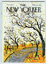 Load image into Gallery viewer, New Yorker magazine November 7 1970 autumn fall leaves foliage NEAR MINT
