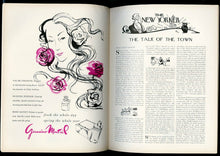 Load image into Gallery viewer, New Yorker magazine July 12 1947 backyard couple mixing cement for grill FINE