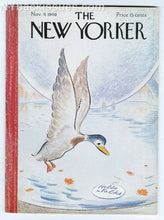 Load image into Gallery viewer, New Yorker magazine November 9 1940 John Cheever Ludwig Bemelmans NYWF duck