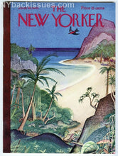 Load image into Gallery viewer, New Yorker magazine June 26 1943 tropical beach hidden US Army WWII NEAR MINT