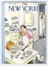 Load image into Gallery viewer, New Yorker magazine November 27 1937 Mabelle Foster Abbott Pease NEAR MINT