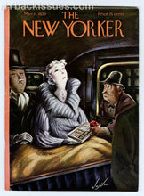 Load image into Gallery viewer, New Yorker magazine March 11 1939 John Collier Irwin Shaw Frances Crane FINE
