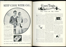 Load image into Gallery viewer, New Yorker magazine July 23 1932 Antonio Petruccelli Robert Benchley