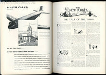 Load image into Gallery viewer, New Yorker magazine January 16 1937 S.J Perelman Ruth McKenney FINE