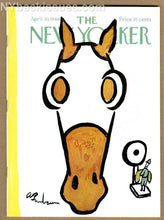 Load image into Gallery viewer, New Yorker magazine April 30 1966 race horse Frank O'Connor NEAR MINT
